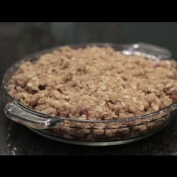 Rhubarb Crumble