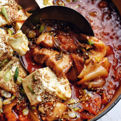 Easy Kimchi Jjigae With Pork Belly (kimchi Stew)