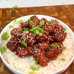 Crispy Gochujang Tofu