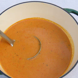 Quick Tomato Juice Soup
