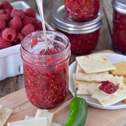 Raspberry Jalapeno Jam
