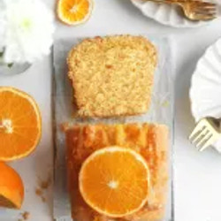 Vegan Orange Loaf Cake