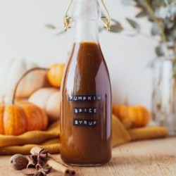 Healthy Pumpkin Spice Syrup