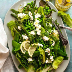 Spring Salad With Goats Cheese