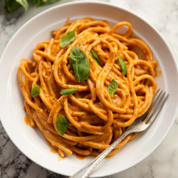 Tomato Cottage Cheese Pasta