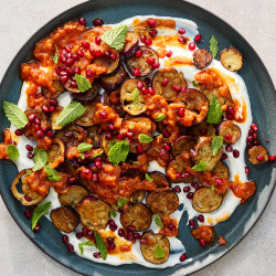 Borani Banjan (afghan-style Eggplant In Yogurt) 