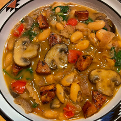 White Bean And Mushroom Stew