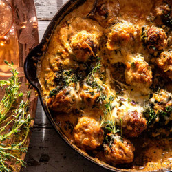 Pesto Zuppa Toscana Meatballs