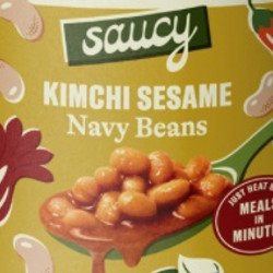Kimchi Sesame Navy Beans