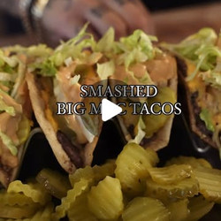 Big Mac Smash Tacos
