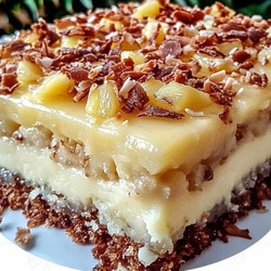 Pineapple Coconut Cream Cake