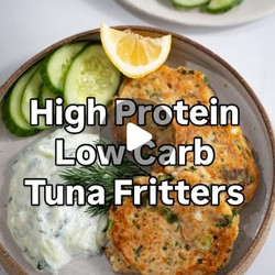 Greek-style Tuna Fritters