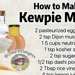 How To Make Japanese Kewpie Mayo