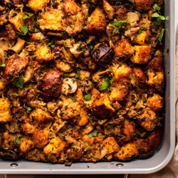 Best Vegan Mushroom Stuffing