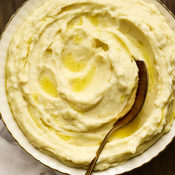 Mashed Potatoes With Manchego And Olive Oil