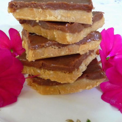No Bake Peanut Butter Chocolate Bars