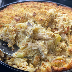Southern Cornbread Chicken And Dressing