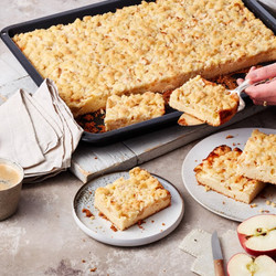Apfel-streuselkuchen Mit Schmand Rezept | Dr. Oetker
