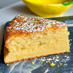 Whole Lemon Blender Cake