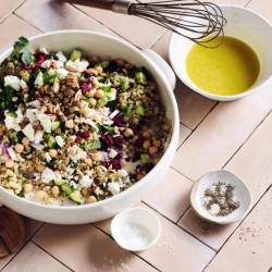 Chickpea And Tahini Salad