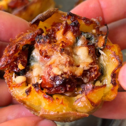 Loaded Smashed Potato Cups