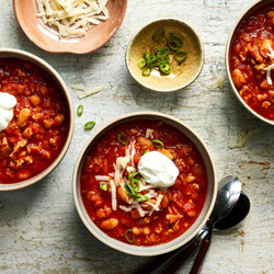 Ground Chicken Chili