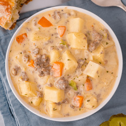 Cheeseburger Soup