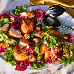 Zuni Chicken (roast Chicken With Bread Salad)