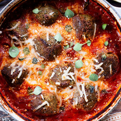 Yummy Baked Eggplant Meatballs