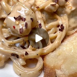 Creamy Cheesy Chicken Linguine