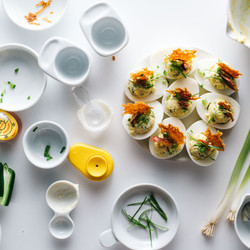 Jalapeno Popper Deviled Eggs