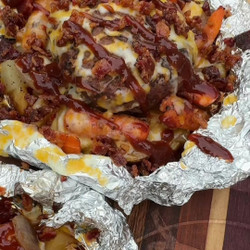 Easy Ground Beef And Veggie Foil Packets