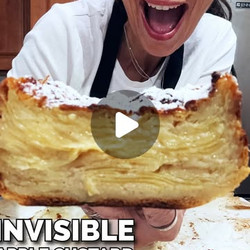 Gâteau Invisible Aux Pommes (invisible Apple Cake)