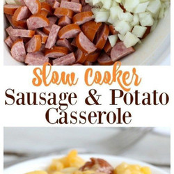 Slow Cooker Sausage And Potato Casserole