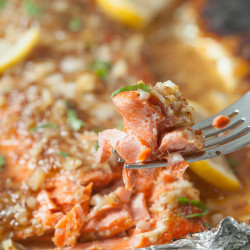 Honey Baked Salmon In Foil