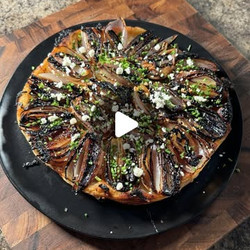 Savory Shallot Tart