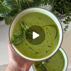 Healthy Zucchini Basil Soup