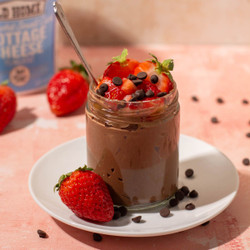 Silky Protein Cottage Cheese Chocolate Mousse