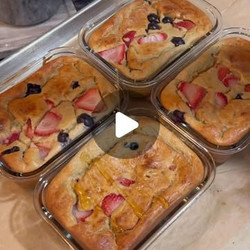 High-protein Pancake Bowls