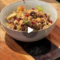High-protein Winter Quinoa Salad