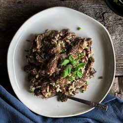 Morels In Wild Rice
