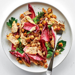 Tuna Salad With Crispy Chickpeas