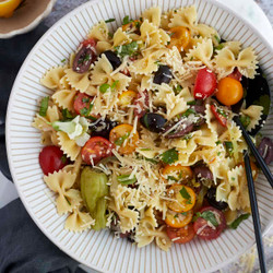 Warm Italian Pasta Salad Recipe