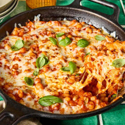 High-protein Chicken Parmesan Skillet With Beans