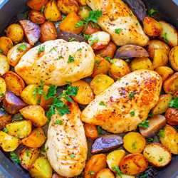 One-pan Lemon Butter Chicken And Potatoes