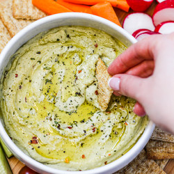 Quick 5-minute Vegan White Bean Dip