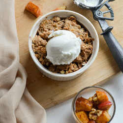Air Fryer Apple Crisp