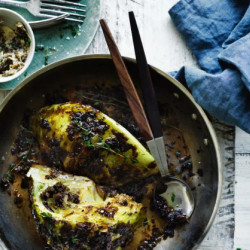 Roast Cabbage With Porcini And Caramelised Onion Butter
