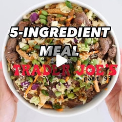 Crunchy Beef And Noodle Salad Bowl