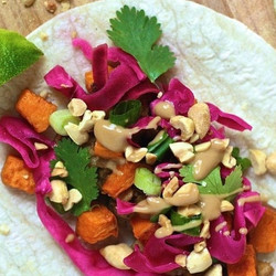 Thai Tempeh Tacos